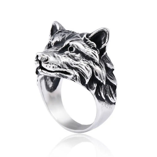 Coyote Continent Stainless Steel Ring